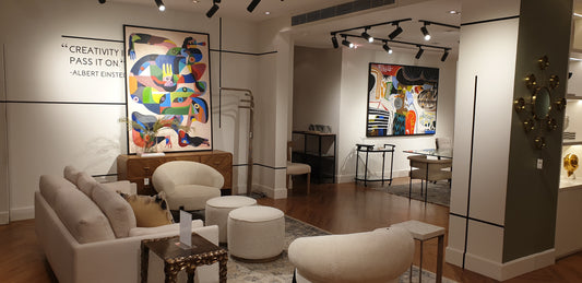 Tips for decorating with art
